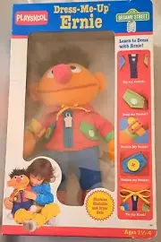 Vtg Playskool/Sesame Street "Dress-Me-Up-ERNIE" NIB Ages1-1/2-4