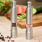 Manual Salt Pepper Grinder Thumb Push Pepper Mill Spice Sauce Grinders Tools