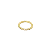 (W) Pandora ME Pyramids Ring Gold Plated Clear