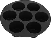 7 Cake Baking Cup Non- Stick Cake Mold Muffin Tin Air Fryer Cake Muffin Pans Mini Eggs Baking Pans Gummy Molds Silicone Baking Mould Small Paper Cup Silica Gel Pudding
