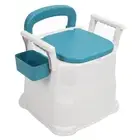 Adult Bedside Commode Toilet With Detachable Armrests Portable Moible Odorle BYS