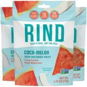 RIND Fruit Peel Snacks Coconut Watermelon Pack of 3 Natural Nutrient Rich