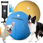 Herding Ball for Dogs - 18” Cover for Corgi, Collie, Cattle & All Herding Dog...