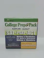 SouthWestern Advantage College Prep Pack KAPLAN ACT SAT TEST PSAT Guides Sealed