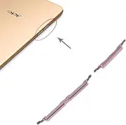 LYX Side Keys for Oppo A57 (Pink) Simple and Durable (Color : Pink)