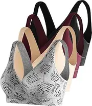 [SUIEK] Women's Nursing Top Tank Cami Maternity Shirt Sleep Bra for Pregnancy