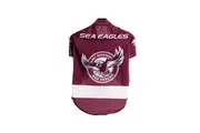 NRL Manly Sea Eagles Large Dog Jersey Shirt 48cm to 49.5cm Long