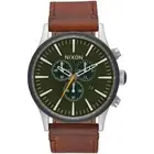 Nixon watch NIXON Sentry Chrono Leather A405-2334 A4052334