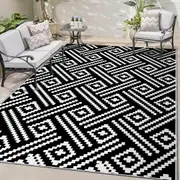 Extra Large Outdoor Rug 150x245cm Camping Porch Reversible RV Deck