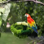 Bird Nest House Bird Parrot Nest Hammock Stand Perch