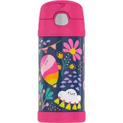 Thermos FUNtainer Vacuum Insulated Drink Bottle Whimsical Cloud 355ml