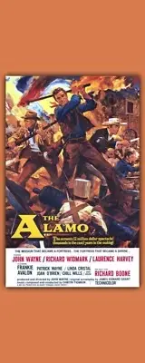 John Wayne - The Alamo - Movie Poster Image - Laminated Bookmark
