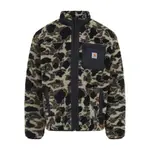 [Carhartt] Carhartt Prentis Liner Camouflage-pattern Fleece Jacket M BLACK/BROWN