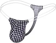 [JJLCTHONG] Mens Thong Sexy Underwear men breathable cool Low-rise G-string T-back
