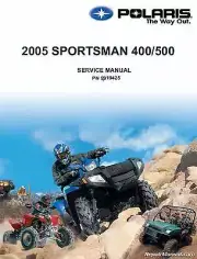 2005 Polaris Sportsman 400 500 Repair Manual
