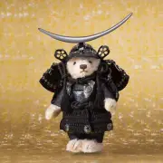 Steiff Teddy Bear Samurai Japanese Black Japan LIMITED NEW
