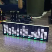 Music Spectrum LED Display Sound-Controlled Audio Level Indicator VU Meter
