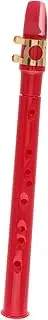 COMNESTBI Mini Sax Abs Material Portable Pocket Saxophone Easy to Carry for Boys and Girls Red