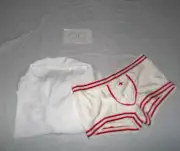 Lab Coat Doctor Costume Jacket and Doctor costume briefs Size XL
