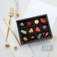 在飛比找蝦皮商城優惠-Joyce Chocolate 手製巧克力 (12入/盒)