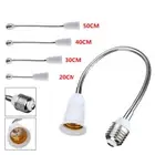 Bulb Flexible Extension Adapter E27 Converter LED Light Holder Screw Socket
