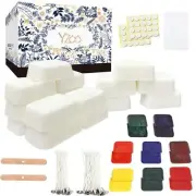 Candle Making KitCandle Making Supplies Include 2.12lb Soy Wax for Candle Mak...
