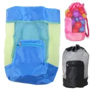 Beach Bag for Extra Large Mesh Beach Backpack Durable Adjustable Shoulder Strap