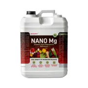 Nano Mg - Nano Plant Magnesium Fertiliser 5 L - Address Plant Magnesium Deficiency - Liquid Magnesium Fertiliser - Magnesium for Plants