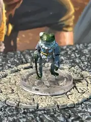 Bullywug Royal D&D Miniature Dungeons Dragons Wild Beyond Witchlight 28 npc Z