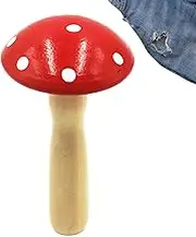 Darning Mushroom for Socks, Small Wooden Mushroom Poker, Knitted Socks Pricking, Cute Sewing Accessories, Needle Tools for Patching, Darner for Mom, Grandma
