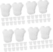 Healvian 4sets Multi-Function Bath Towels Towel Portable Cow Mini Towel Travel Wash Cloth Travel Washcloth Hiking Compressed Handkerchief Mission Large Towels Compressed Towel 50pcs*4