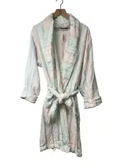 NWT Vintage TJ Lawford Turkish Towel Striped MultiColor Robe Unisex One Size