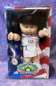 Mattel Cabbage Patch Kids Olympikids 1996 Track & Field USA Doll, NRFB