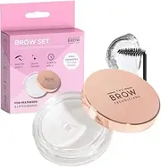The Brow Technicians 2-In-1 Brow Styling Gel - Hair Growth Benefits, Strong Hold, Fluffy Brows, Tames & Sculpts, Hydrates & Nourishes with Castor Oil