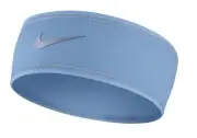 Nike Womens Dri-Fit Running Headband - Light Blue, Reflective Silver