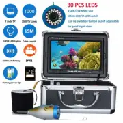 15M DVR Fish Finder Underwater Fishing Camera For Ice/Sea/River Fishing 7"monito