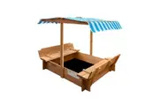 Mazam Kids Sandpit Wooden Sandbox