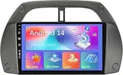DAB+ HDMI 4G Car Stereo 6G+128G Android 14 for Toyota RAV4 2001-2006 GPS Navigation Head Unit Carplay DSP WiFi BT5.0 SWC FM AM
