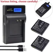 Battery or charger for Panasonic CGA-S008 CGR-S008 DMW-BCE10 VW-VBJ10 BP-DC6 new
