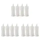12PCS LED Flameless Candles ,LED Clearance Pillar Candles, Battery Included6252