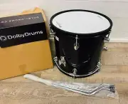Lemon 13” x 13” BLACK SPARKLE Floor Tom w Aegis 3-Ply Mesh Head for Roland Alesi
