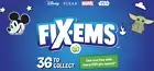 Woolworths Fix-ems Disney Pixar Marvel Star Wars Collectable Toys/logos/stickers