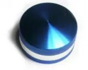 SpinTrack Blue Arcade spinner Knob by RetroArcade.us Perfect for MAME + Jamma