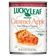 Lucky Leaf Premium Caramel Apple Fruit Filling or Topping