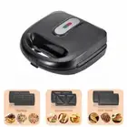 Household interchangeable tray, washable waffle maker, toast press machine