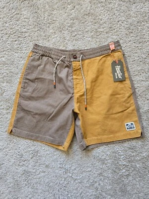 Howler Bros Pressure Drop Cord Shorts Bark/ Dijon mens 36