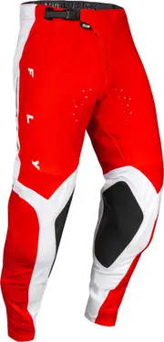 Fly Racing Evolution 2024 red/white Motocross Pants, white-red, Size 38 for Men White Red