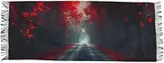 [AIXIWAWA] Red Road Women's Pashminas Scarf, Shawls Wrap Lightwight Tassel for Evening Dress Dinner Party, Multicolor