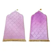Prayer Rug Embossing Decor Cushion Soft Lightweight Versatile Portable Elegant