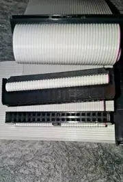 LOT 2 IDE cables 40 Pin 40 wires 3 connectors 18" for IDE HDD, CD,DVD,.. ATA33